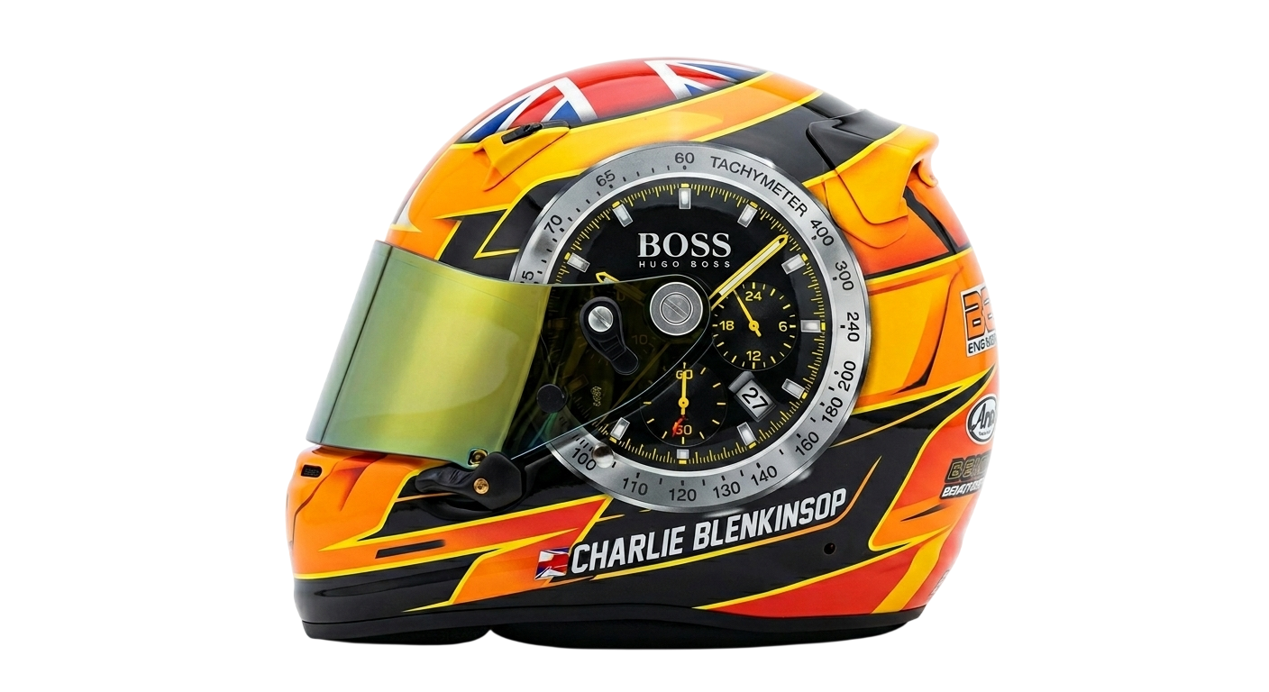 Charlie Blenkinsop helmet